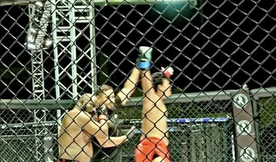 MMA cage win