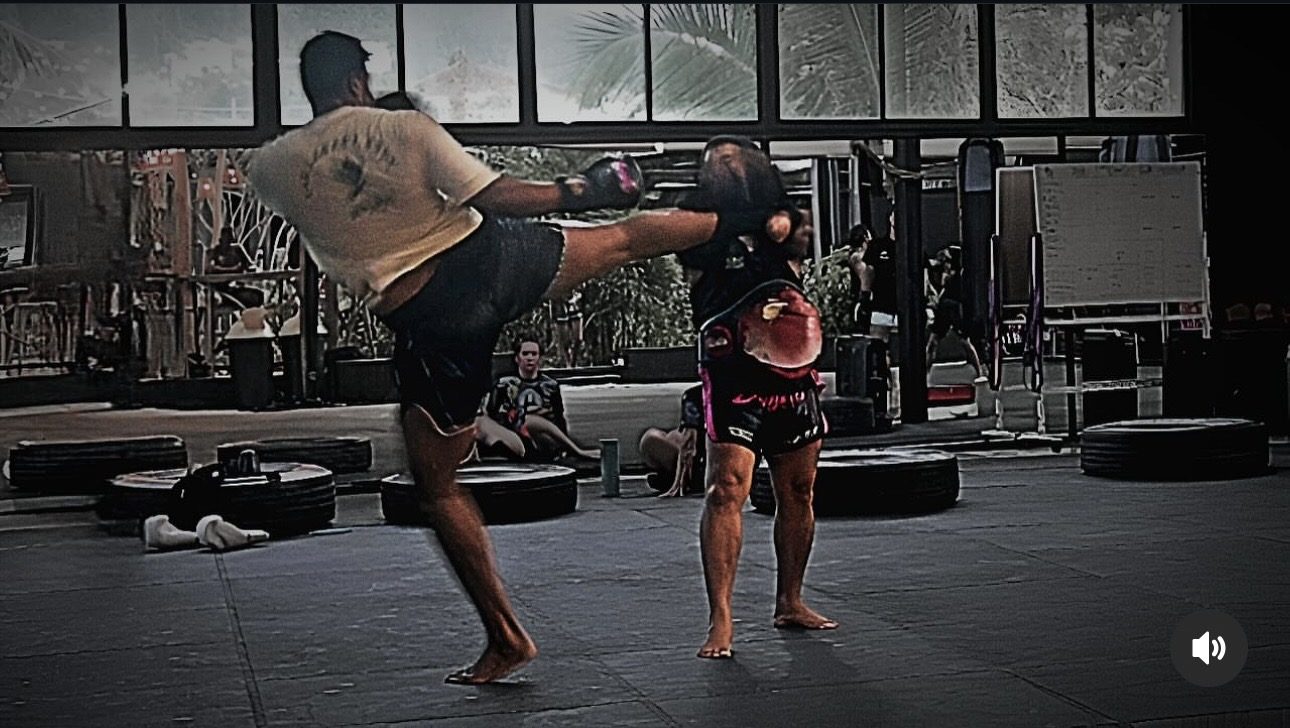 Muay Thai high kick