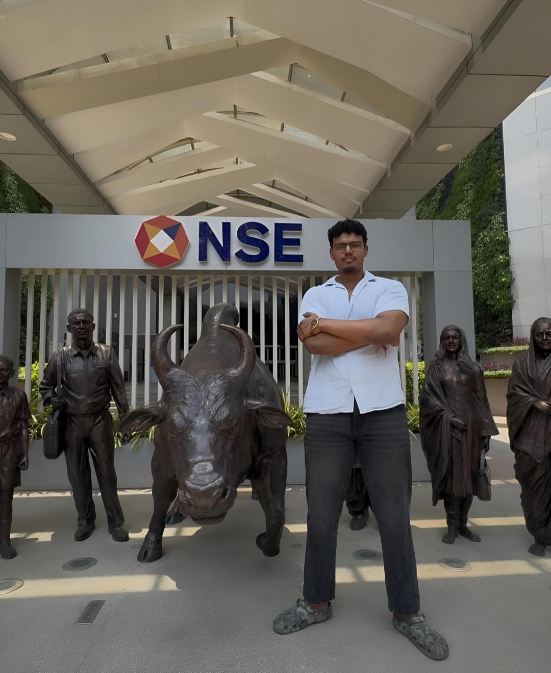 Parthib Saha at NSE